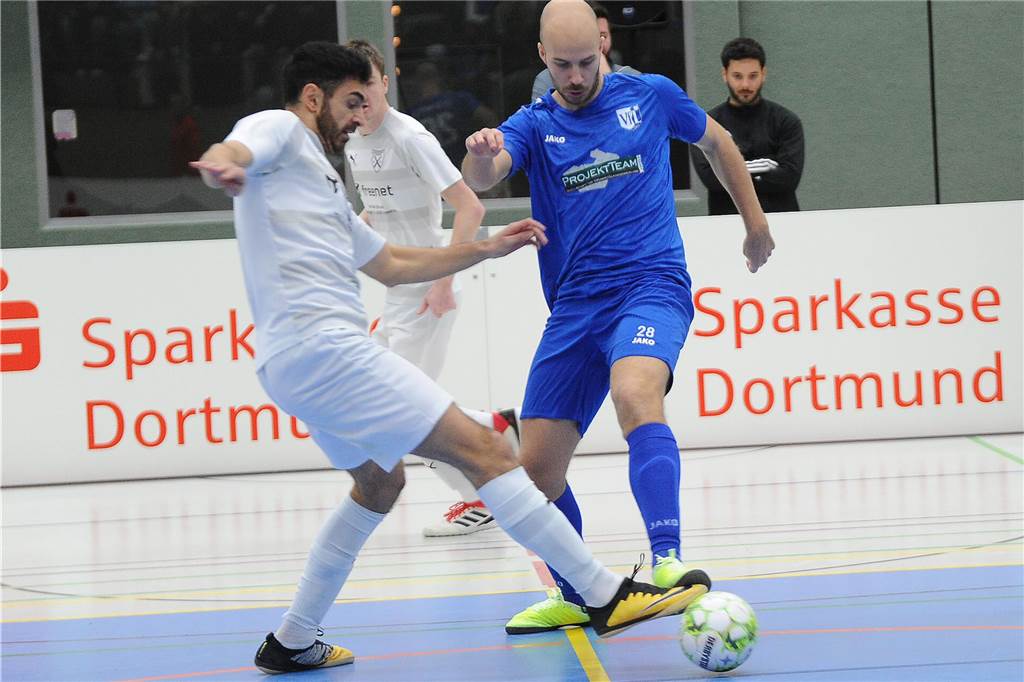Die Vorrunde der 37. Schwerter Hallenfußball-Stadtmeisterschaft.