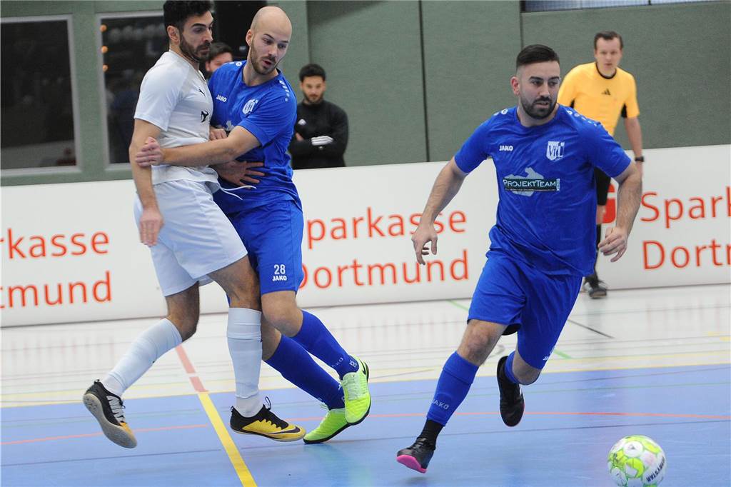 Die Vorrunde der 37. Schwerter Hallenfußball-Stadtmeisterschaft.