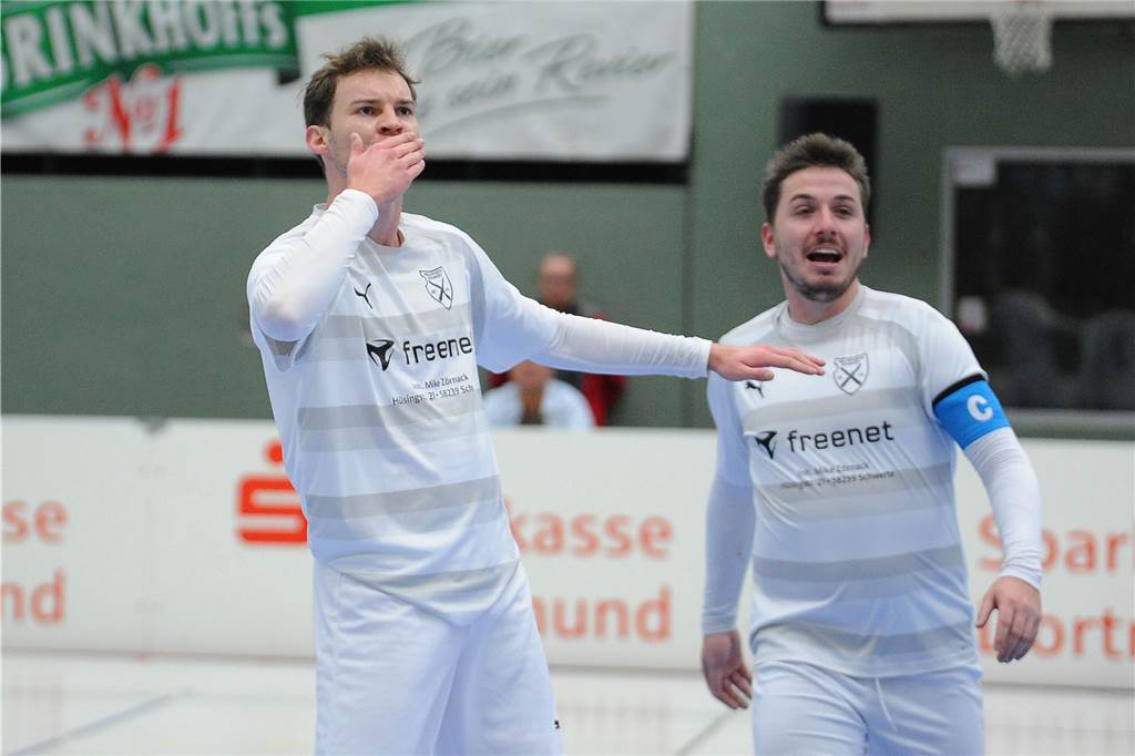 Die Vorrunde der 37. Schwerter Hallenfußball-Stadtmeisterschaft.