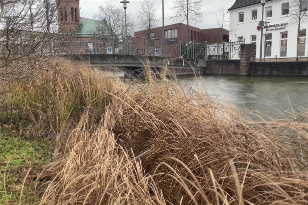 Die Wall- und Grabenanlage in Dorsten ist ein in sich geschlossenes System.