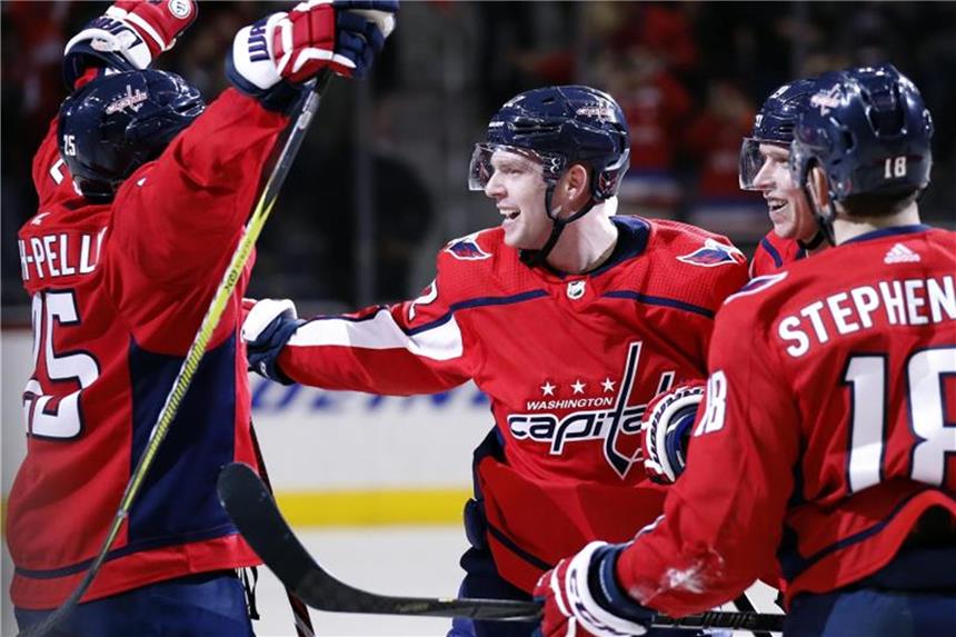 NHL: Grubauer siegt mit Washington - Owetschkin mit 600. Tor Die Washington Capitals besiegten die Winnipeg Jets mit 3:2. Foto: Justin Cooper/CSM via ZUMA Wire
