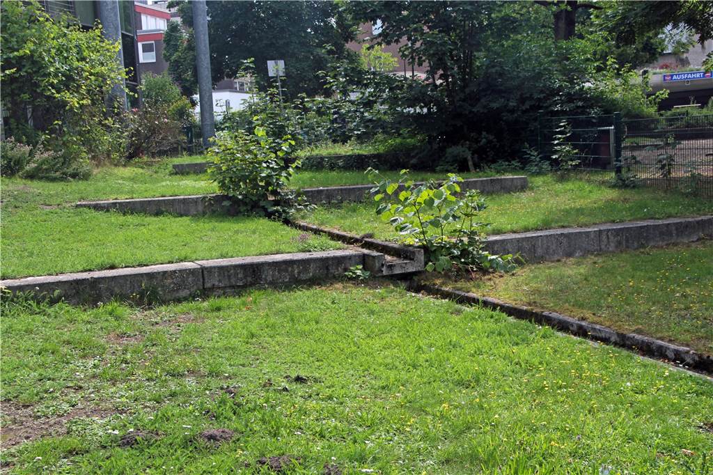 Große Pläne für den Moormannteich - kommen Café und Sitztreppe? Die Wasser-Kaskade von der Höhe des Kinderspielplatzes in den Moormannteich war so gut wie nie in Betrieb.