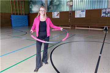 Die Wernerin Julia Reinhold war sofort vom „Hullern“ begeistert und leitet nun einen neuen Kurs beim WSC.