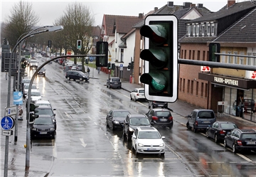 Die Weseler Straße ist eine Hauptverkehrsachse, auf der die Grüne Welle nicht funktioniert. Die Grünen möchten das ändern.