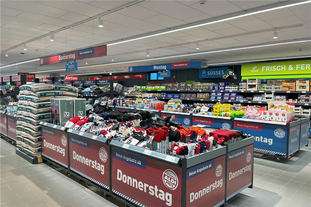Legdener Aldi nach Umbau