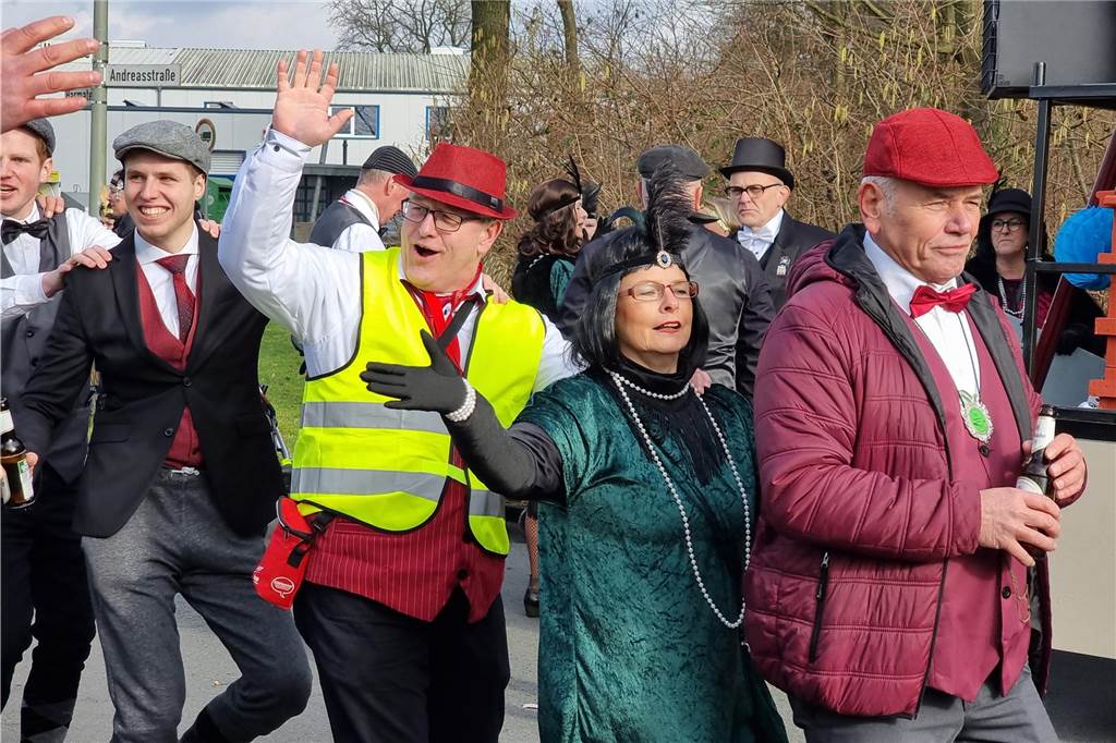 Die Nachbarschaft Kaikhoff lebt für den Wüllener Karneval Nachbarschaft Kaikhoff Wüllen