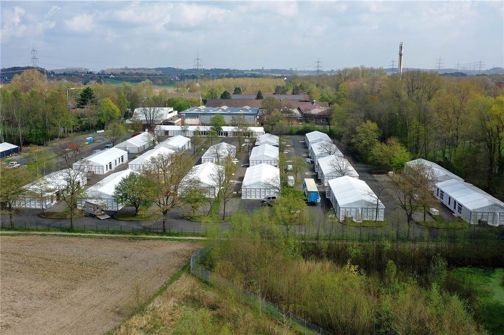 Die Zeltstadt ist eine Landeseinrichtung, darf also keine kommunalen Flüchtlinge, etwa aus Nordkirchen, aufnehmen.