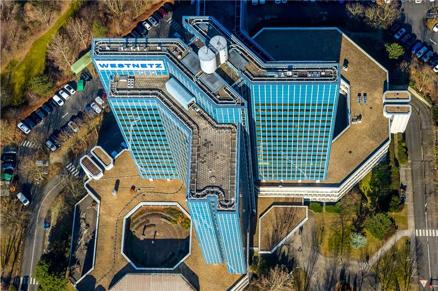Innogy Westenergie: Westnetz hat neue Mutterfirma - und die DEW neuen Mit-Eigentümer Die Zentrale des in Dortmund ansässigen Verteilnetzbetreibers Westnetz.