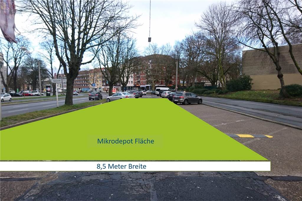 Paket-Laster blockieren Straßen – neues Konzept soll damit Schluss machen Die Zu- und Ausfahrten der Ostwallparkplätze bleiben Autofahrern erhalten.