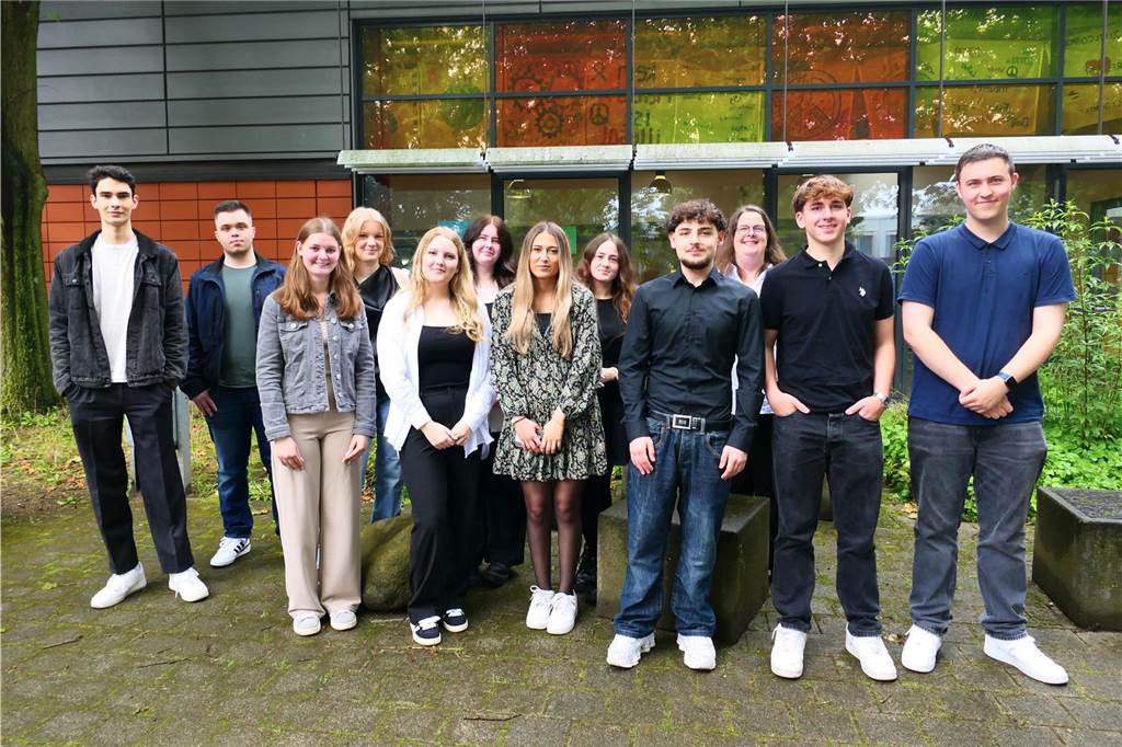 Gruppe Schüler