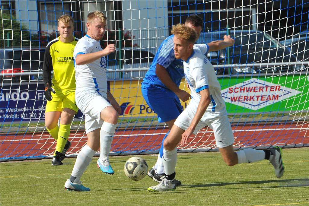 Die zweite Mannschaft des VfB Westhofen, hier gegen Brünninghausen II, ist am Sonntag beim ETuS/DJK Schwerte zu Gast.