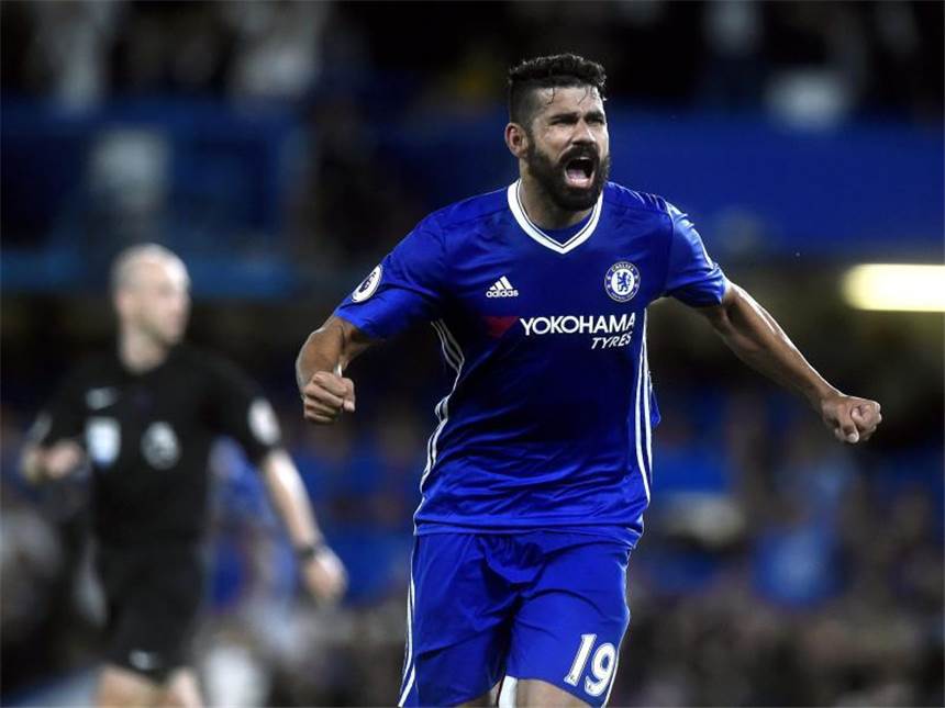 Chelsea feiert erfolgreichen Start: 2:1 über West Ham Diego Costa war der Matchwinner für den FC Chelsea. Foto: Will Oliver
