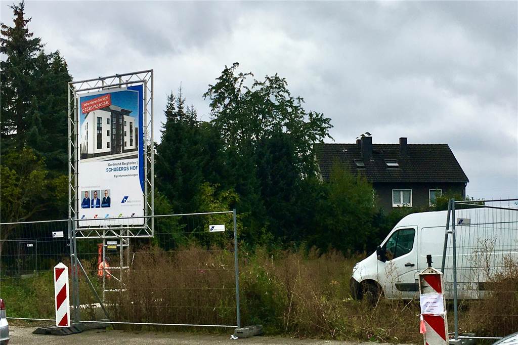 Diese Baulücke wird mit dem Projekt „Schubergs Hof" geschlossen.