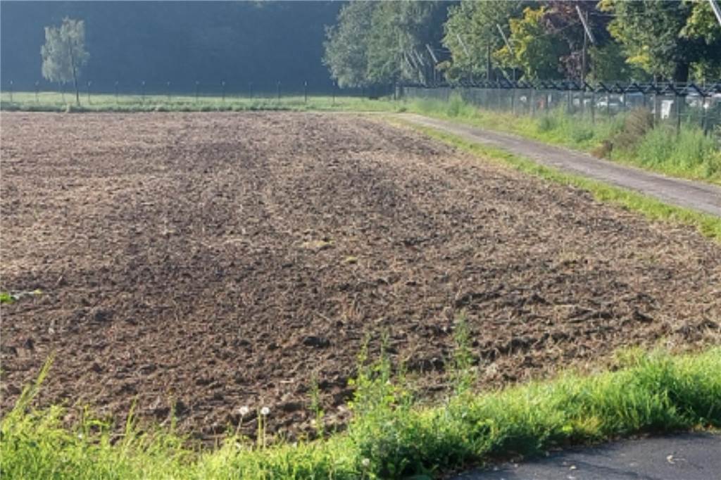 Flüchtlingsunterbringung: CDU-Politiker Herbert Krusel fordert Umdenken Diese Fläche zwischen Waltroper Straße und LAFP eigne sich als Alternativstandort für ein Containerdorf, sagt Herbert Krusel.