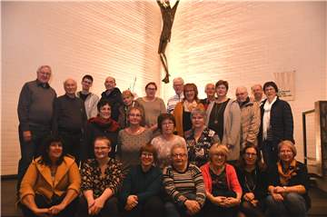 Diese Frauen und Männer kümmern sich um die Vorbereitung des Jubiläumsjahres 100 Jahre evangelische Kirchengemeinde Selm.
