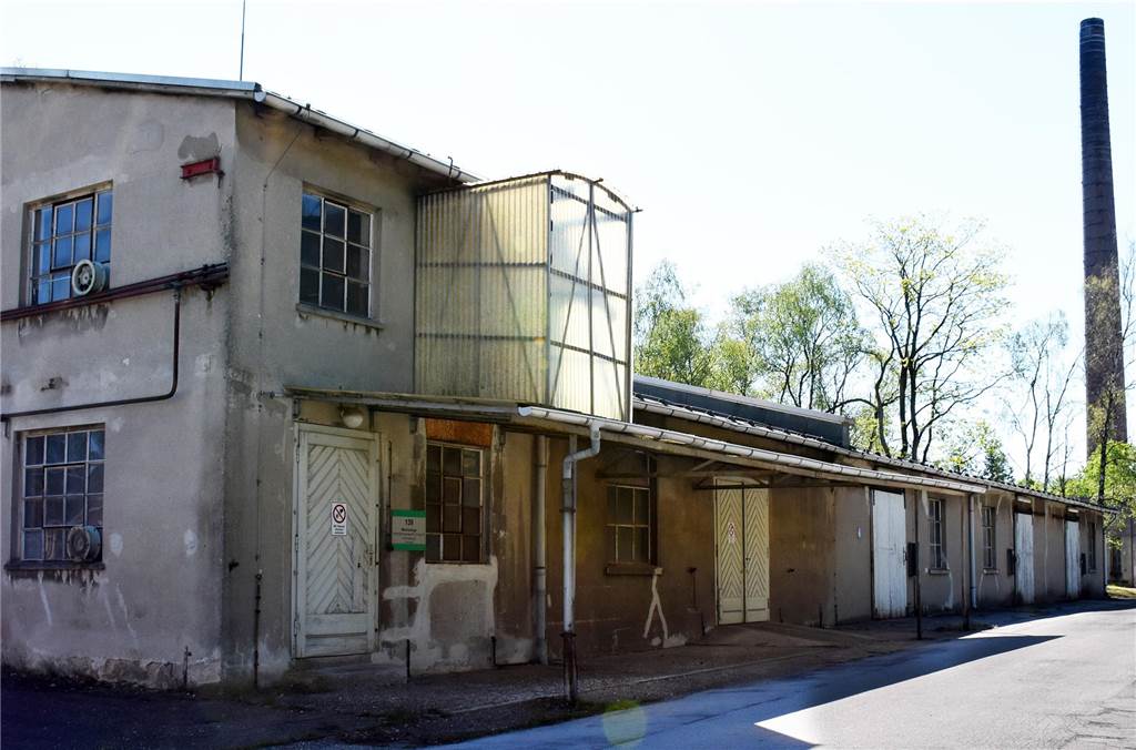 Erneut Giftstoffe auf Wasag-Gelände gefunden: Verursacher ausgemacht Eine alte Halle, in der Sprengstoff produziert wurde.