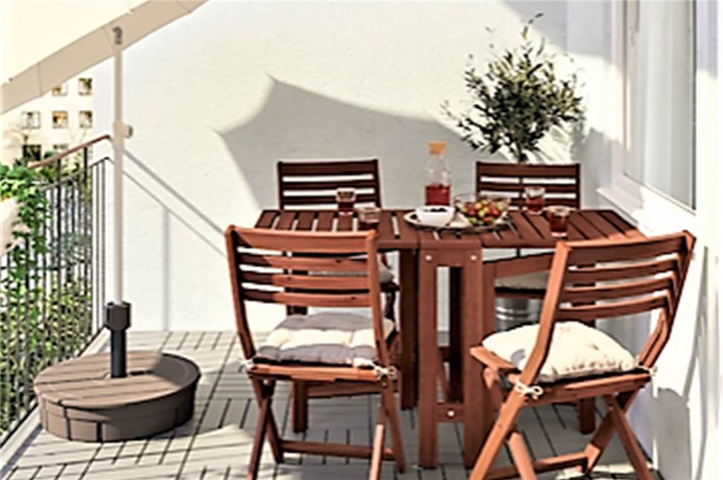 Diese Ikea-Gartenmöbel hatten Sarah Kusnierz und ihr Lebensgefährte bei Ikea bestellt.