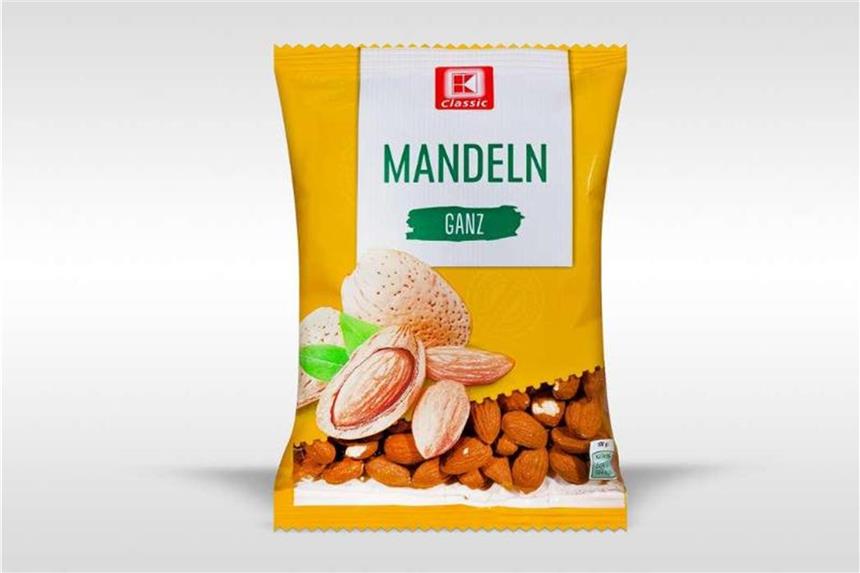 Kaufland ruft bundesweit Mandeln zurück Diese „K-Classic Mandeln ganz 200g“ sind zurückgerufen worden. Foto: Kaufland