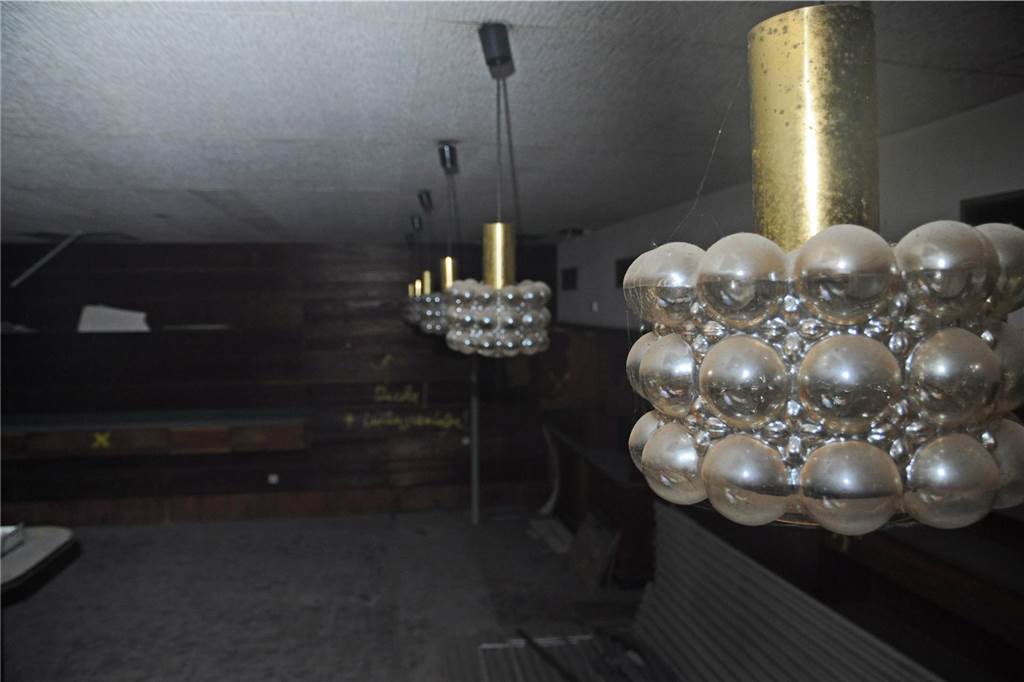 Diese Lampen hingen früher in der alten Westfalia-Kantine.