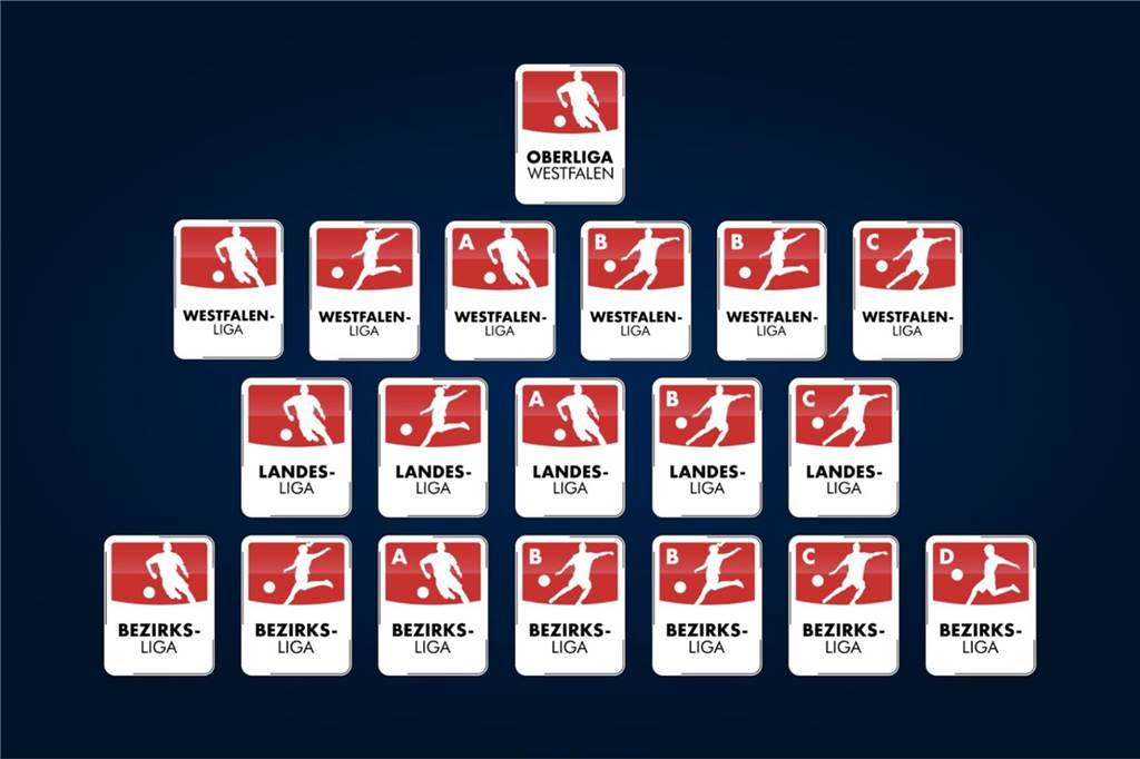 FLVW führt Liga-Logos für alle überkreislichen Spielklassen ein: Ab der D-Jugend-Bezirksliga Diese Liga-Logos gibt es ab sofort für die überkreislichen Ligen.