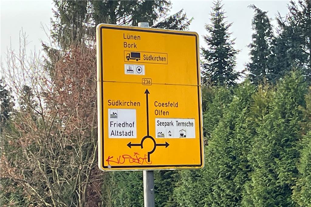 Diese rote Botschaft ist für den Laien kaum zu entschlüsseln.