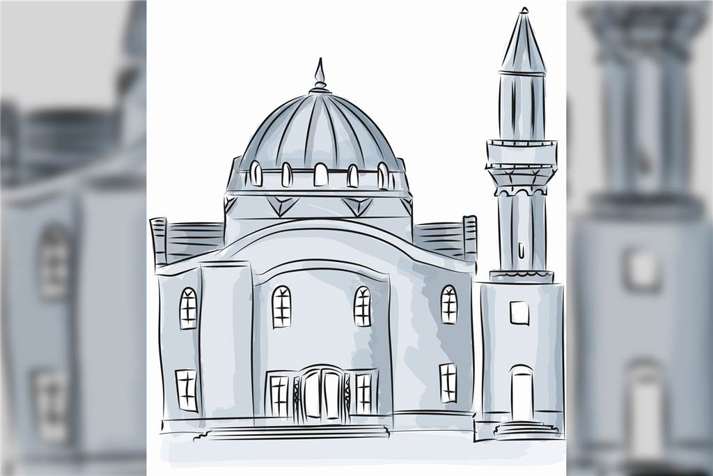 Moscheebau geht kaum voran: Probleme mit dem Grundwasser Die geplante Moschee in Dortmund-Eving