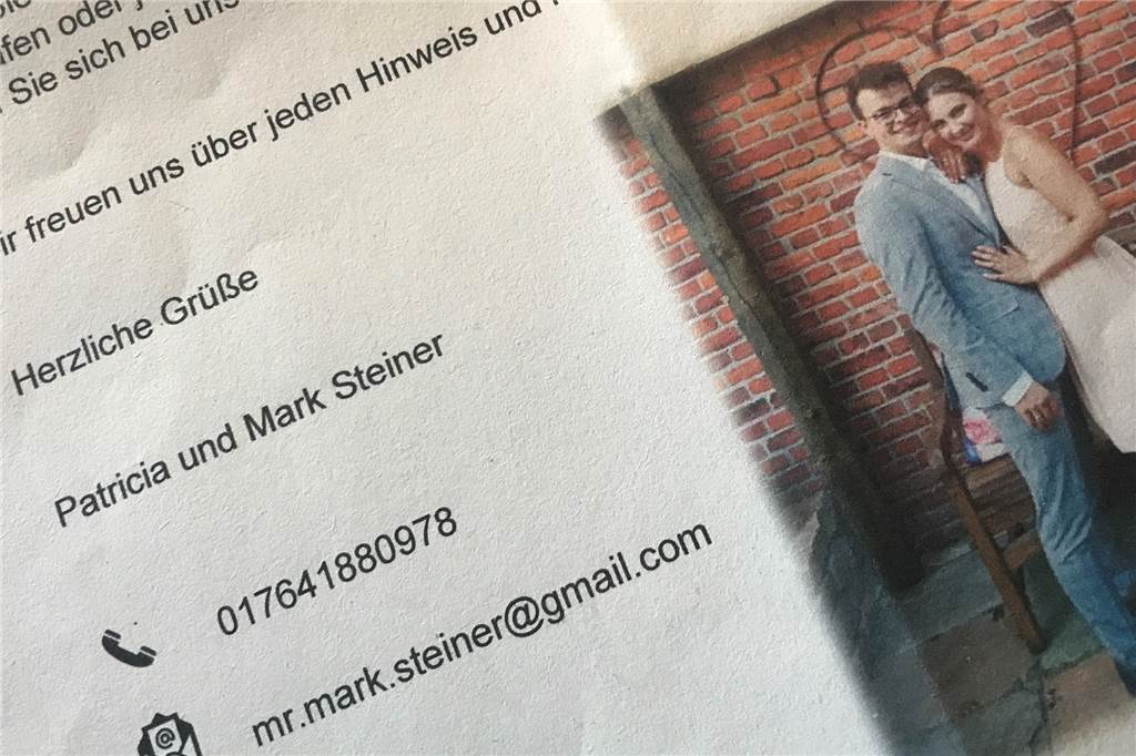 Paar aus Lünen sucht Baugrundstück: „Das ist zum Verzweifeln“ Diesen Brief haben die Steiners Menschen in Briefkästen geworfen, von denen sie sich Hinweise auf Grundstücke erhoffen.