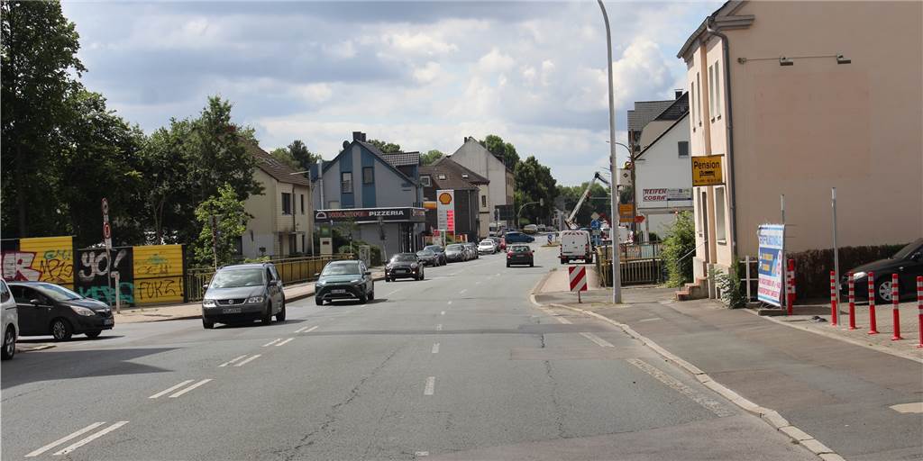Wichtige Bundesstraße in Dortmund: Bauarbeiten dauern 30 Monate Dieser Abschnitt der Provinzialstraße wird ab August umgebaut.