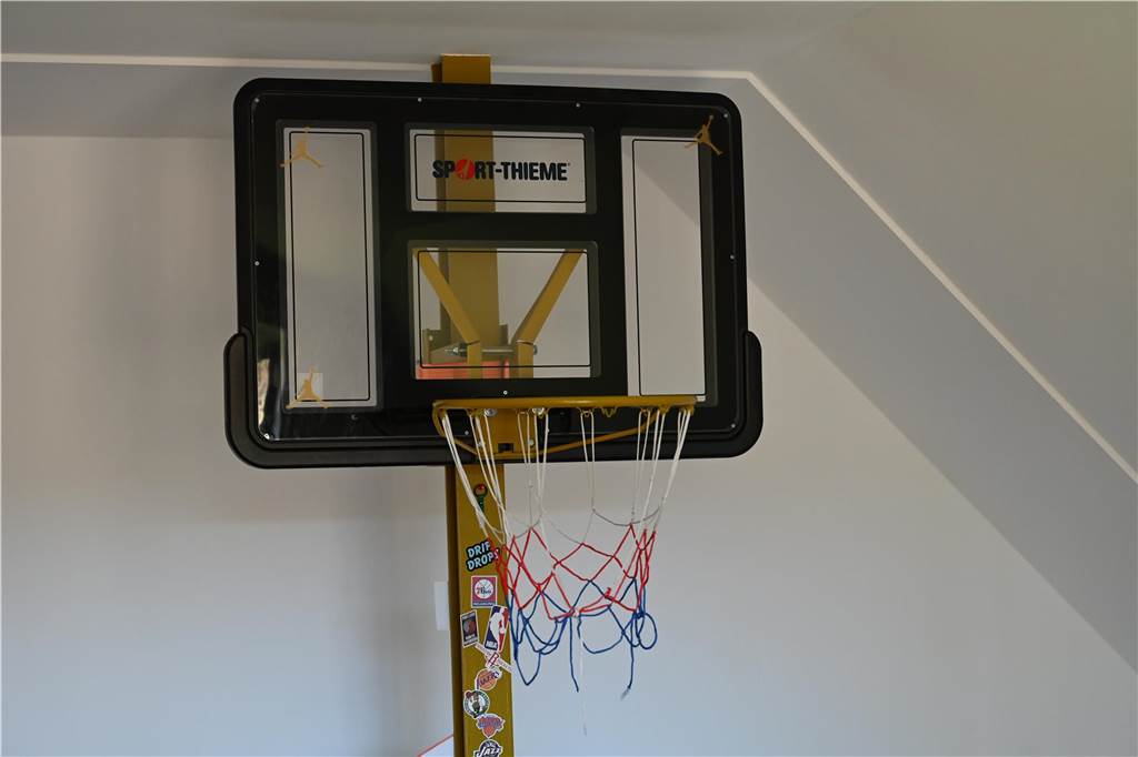 LippeBaskets bejubeln 300 Mitglieder: Zu Besuch bei Familie Janicki Basketballkorb