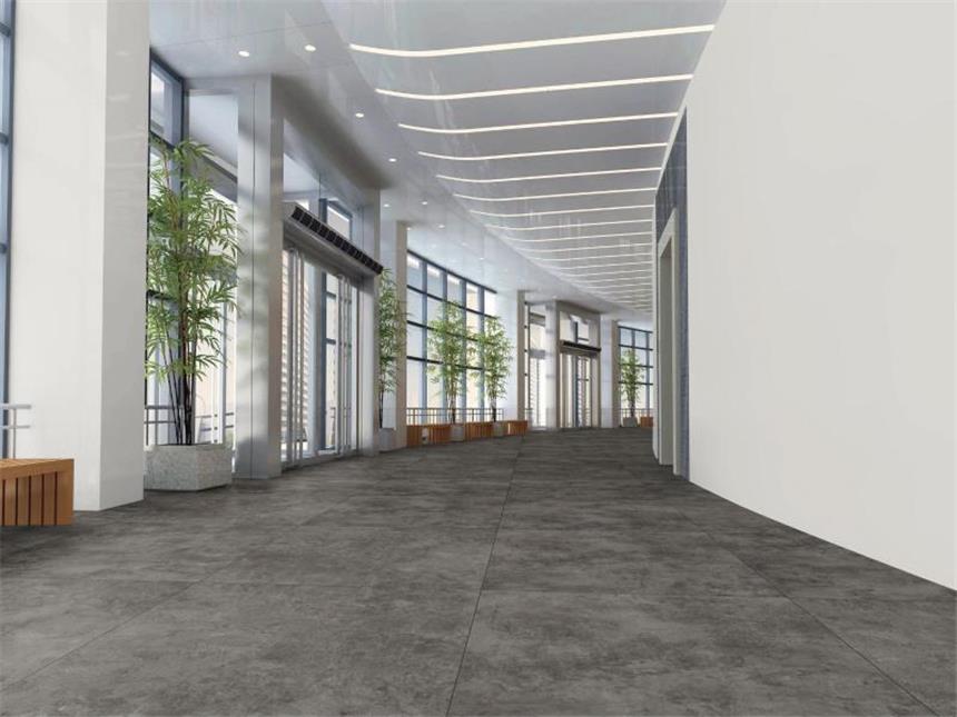Natürlich und flauschig: Domotex zeigt die Bodenbelag-Trends Dieser Designboden der Fonteyn Collection von MFlor Tiles sieht ein bisschen so aus, als bestehe er aus Steinfliesen. Foto: Deutsche Messe