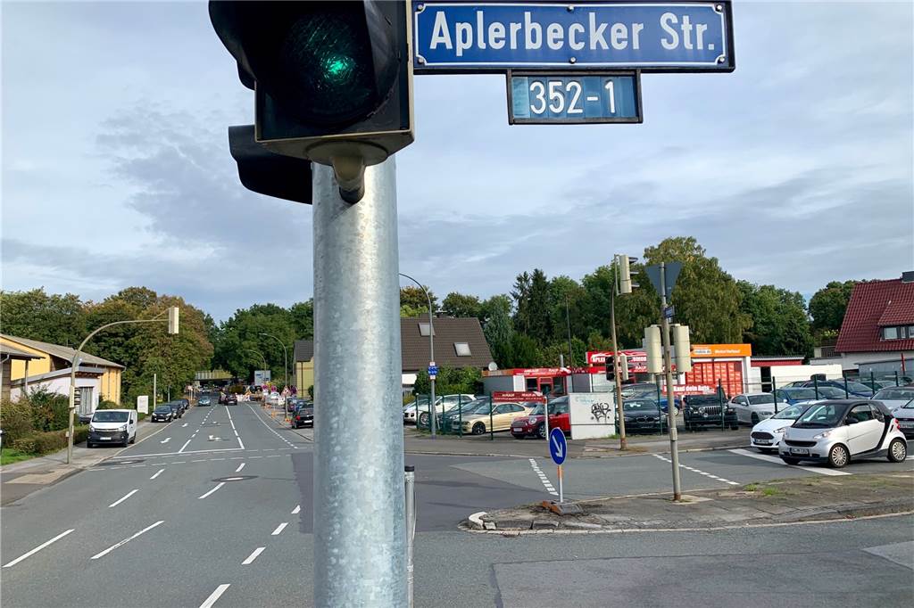 390.000 Euro: Das ist die wohl teuerste Mittelinsel Dortmunds Dieser Einmündungsbereich soll umgestaltet werden.