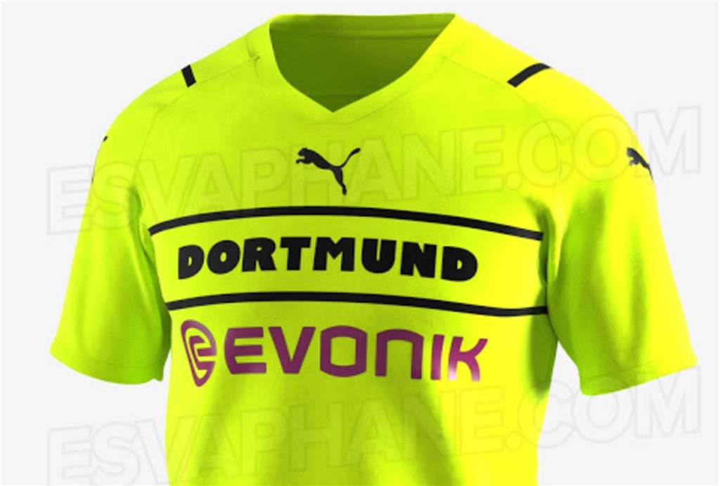 Darum lief der BVB gegen Wehen Wiesbaden im alten Cup-Trikot auf Dieses Bild des angeblichen Cup-Trikots - ohne BVB-Wappen - sorgte im Mai für Aufregung bei den Fans. Der Verein dementierte das Design via Twitter.