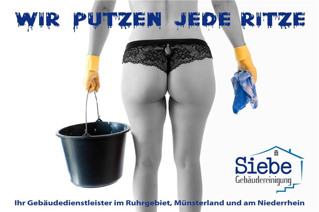 „Po-larisierend“ und „po-vokant“: Dieses Foto schaltete die Firma als Werbung bei der Bottroper Zeitung.