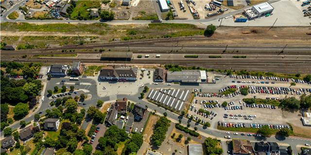 Quartier am Halterner Bahnhof: Nicht nur Gewerbe, sondern auch Wohnhäuser geplant