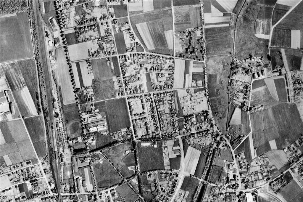 Baugebiete im Wandel: So hat sich Wernes Norden entwickelt Dieses Luftbild ist laut Angaben des RVR im Zeitraum zwischen 1957 und 1980 entstanden. Die Bebauung war damals noch deutlich "luftiger" als heute.