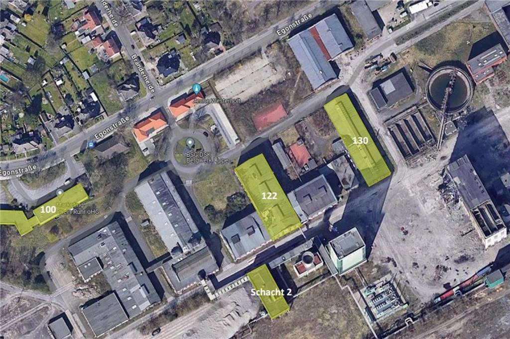 Wohnquartier: „Kostenproblem“ auf Neuer Zeche Westerholt Ein Luftbild von der Neuen Zeche Westerholt an der Stadtgrenze zwischen Herten und Gelsenkirchen.