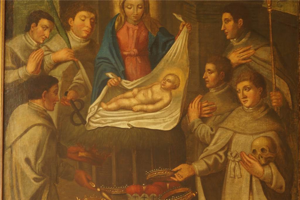 Pater im Video: Was dieses Fest besonders macht, begann vor 900 Jahren Dieses Ölgemälde im Pfarrhaus Cappenberg zeigt die Ordensgründung zu Weihnachte 1120.