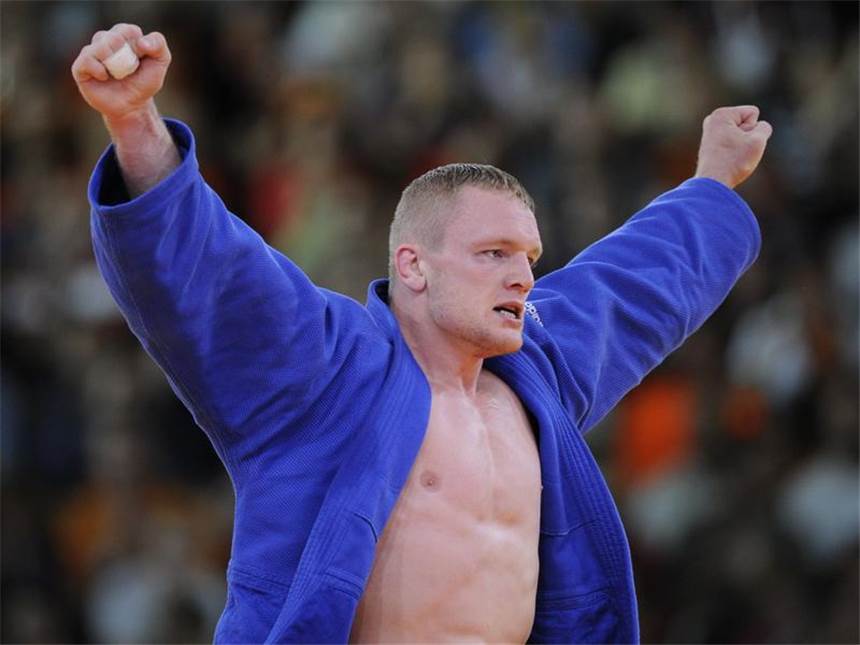 Judoka Peters gewinnt Bronze - Weltmeister zu stark Dimitri Peters überraschte mit dem Gewinn der Bronzemedaille in der Klasse bis 100 Kilogramm. Foto: Marius Becker