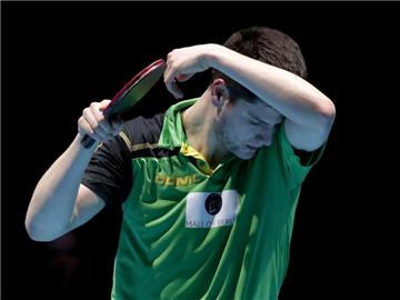 Dimitrij Ovtcharov hat sich die Leiste gezerrt. Foto: Barbara Walton