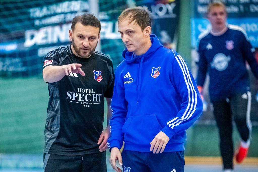 Dimitrios Kalpakidis spielte, Danny Voß coachte von außen.