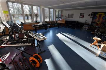 Direkt nach dem Brand waren die Instrumente der Musikschule noch in den Lükaz-Räumen untergebracht. Der Unterricht findet seitdem in verschiedenen Lüner Schulen statt.