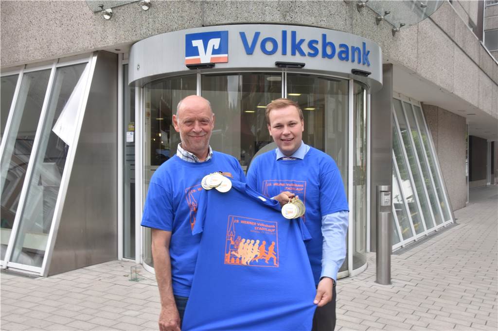 Die Entscheidung über die Austragung des Stadtlaufs Werne ist gefallen Dirk Böhle und Philipp Gärtner sind die beiden Organisatoren des Stadtlaufs.