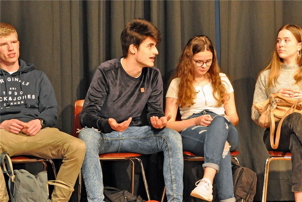 Diskussion im Klassenzimmer