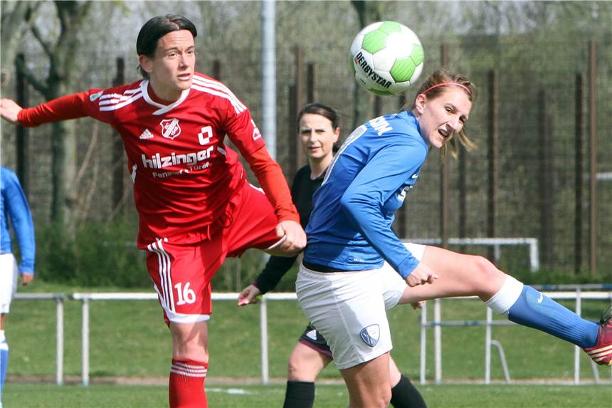 Dorstenerin Dörthe Hoppius spielt Sonntag in der Bundesliga um Alles oder Nichts Dörthe Hoppius (r.)