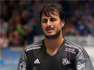 Domagoj Duvnjak sorgten mit seinem Treffer für den 30:29-Sieg des THW Kiel. Foto: Oliver Krato