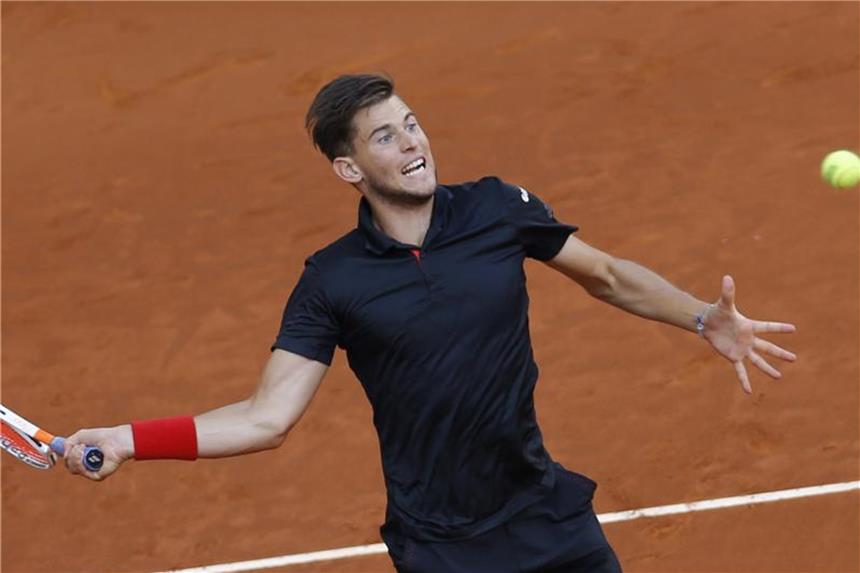 Österreicher Thiem holt sich den Titel in Lyon Dominic Thiem war im Finale von Lyon nicht zu schlagen. Foto: Francisco Seco/AP