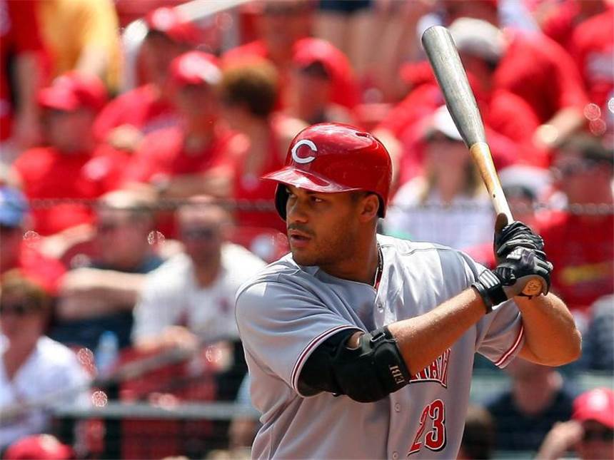 Cincinnati Reds holen Donald Lutz zurück in MLB Donald Lutz darf erneut in der MLB zuschlagen. Foto: Scott Kane
