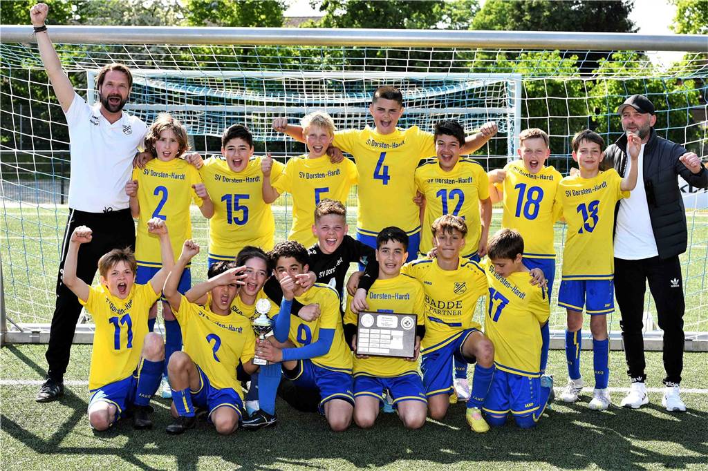 Dorstener Feldstadtmeisterschaft der D-Junioren 2023.