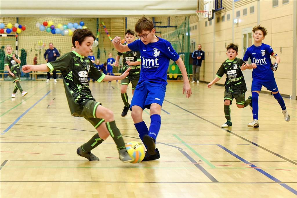 Dorstener Hallenstadtmeisterschaft der E-Junioren, 11.2.2024, Sporthalle Gesamtschule Wulfen