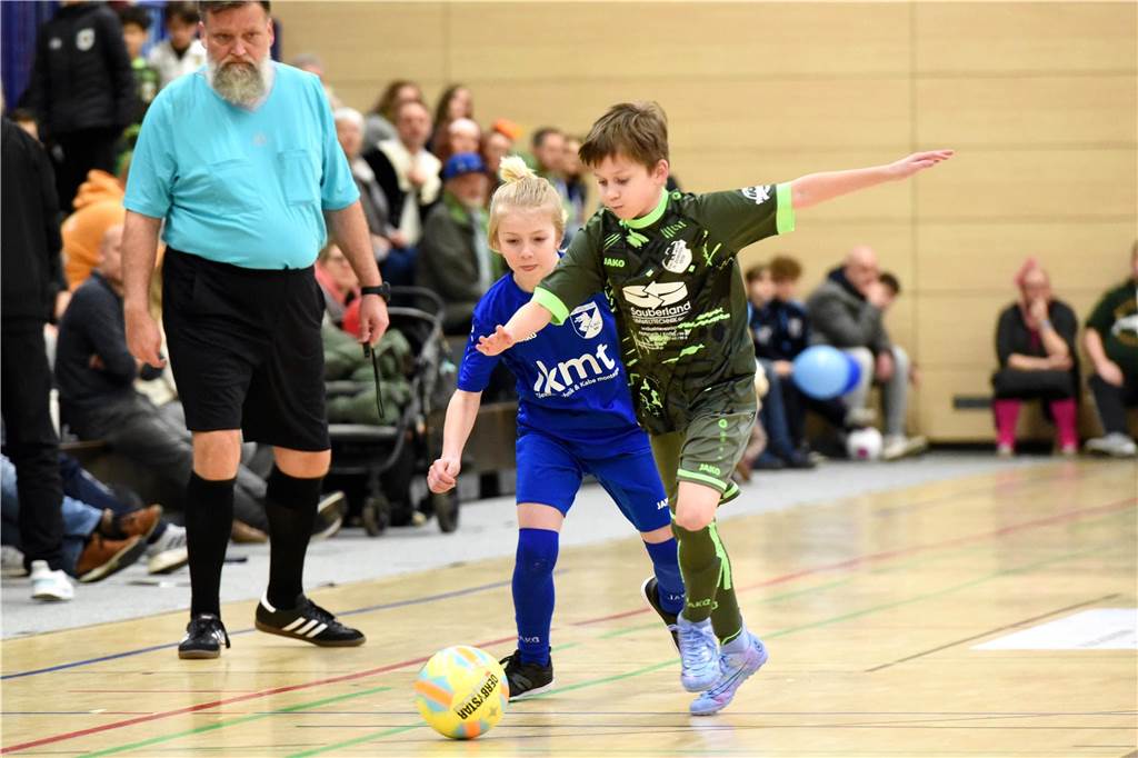 Dorstener Hallenstadtmeisterschaft der E-Junioren, 11.2.2024, Sporthalle Gesamtschule Wulfen